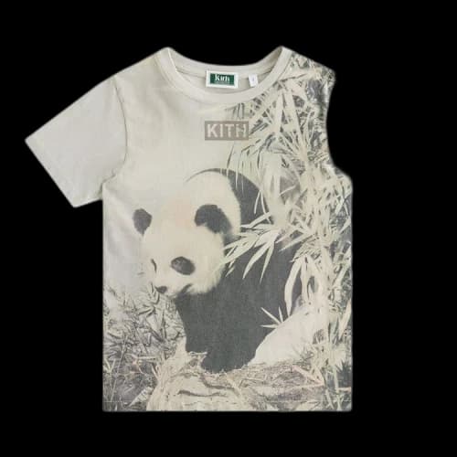 Kith Kids For AMNH Panda Tee 'Hallow'