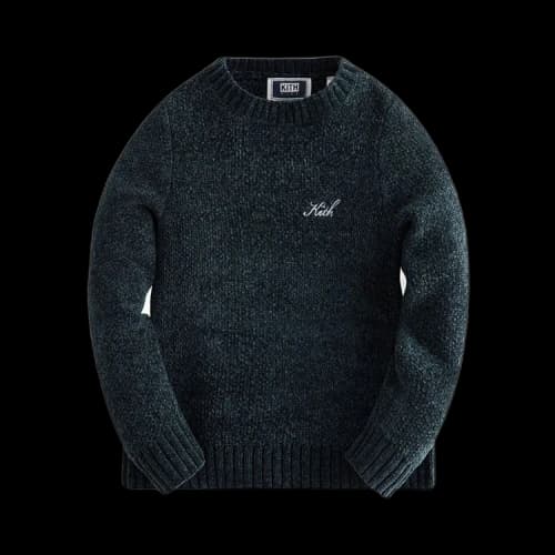 Kith Kids Classic Chenille Crewneck 'Serpentine'