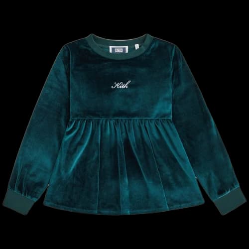 Kith Kids Velour Top 'Serpentine'
