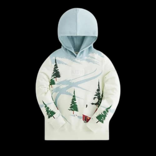 Kith Kithmas Day Hoodie 'Chalk'