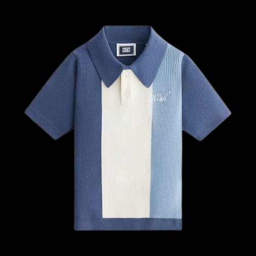 Kith Kids Colorblocked Tilden Polo 'Dynasty'