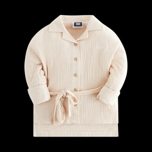 Kith Kids Gauze Collared Shirt 'Ashlar'