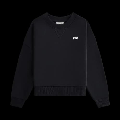 Kith Long Sleeve Nelson Crewneck 'Black'