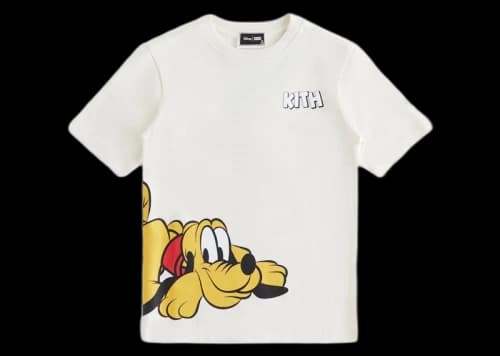 Kith x Disney Kids Mickey & Friends Sleepy Pluto Vintage Tee Sandrift
