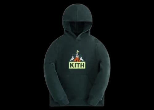 Kith x Disney Kids Mickey & Friends Goofy Classic Logo Hoodie Stadium
