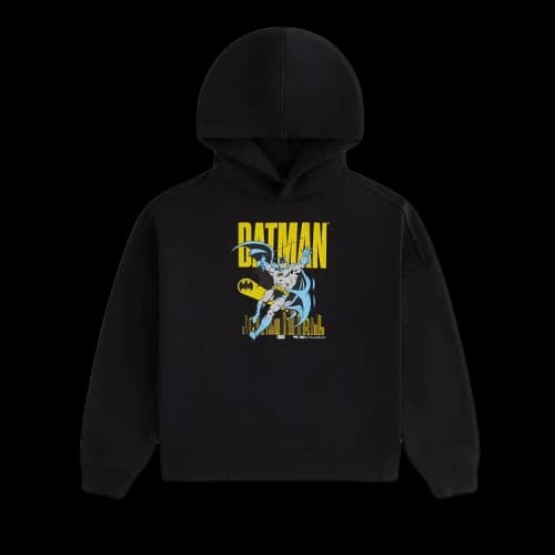 Kith Kids x Batman Classic Vintage Hoodie 'Black'
