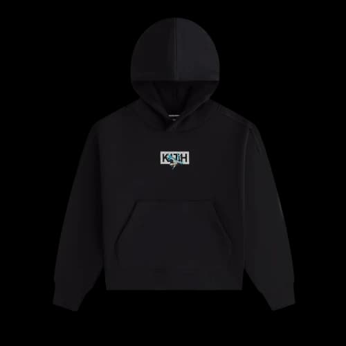 Kith Kids x Batman Classic Logo Nelson Hoodie 'Black'