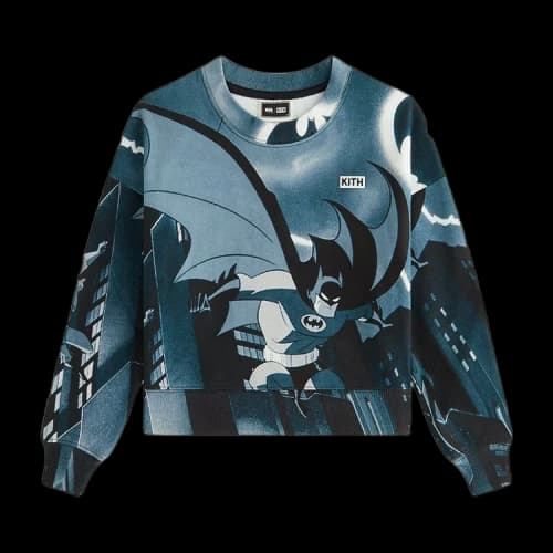 Kith Kids x Batman And Robin Nelson Crewneck 'Black'