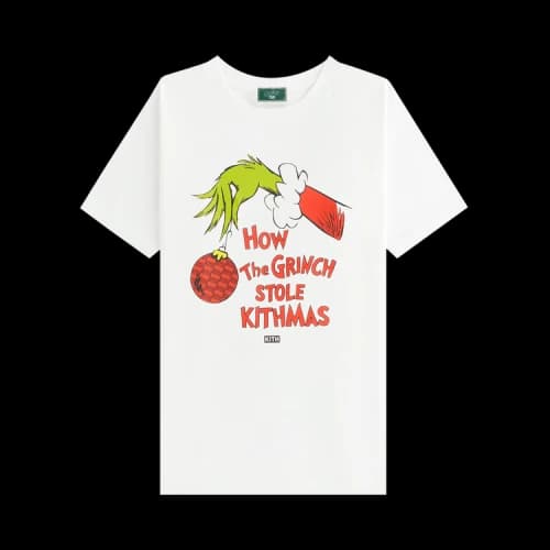 Kith Kids x The Grinch Book Title Tee 'White'