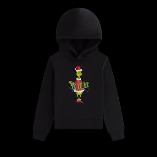 Kith Kids x The Grinch Ornament Williams Hoodie 'Black'