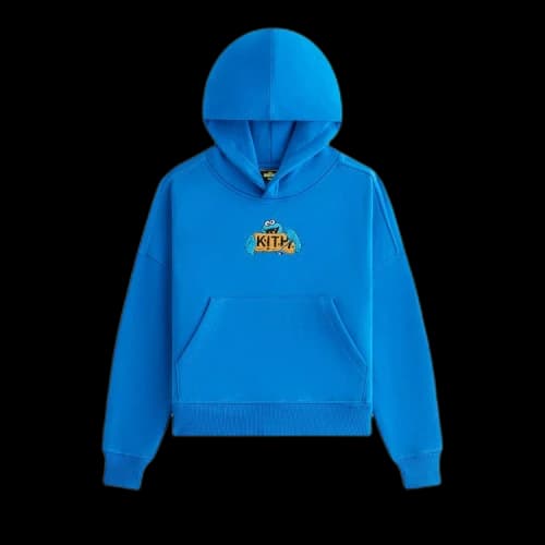 Kith Kids x Sesame Street Cookie Monster Nelson Hoodie 'Voyage'