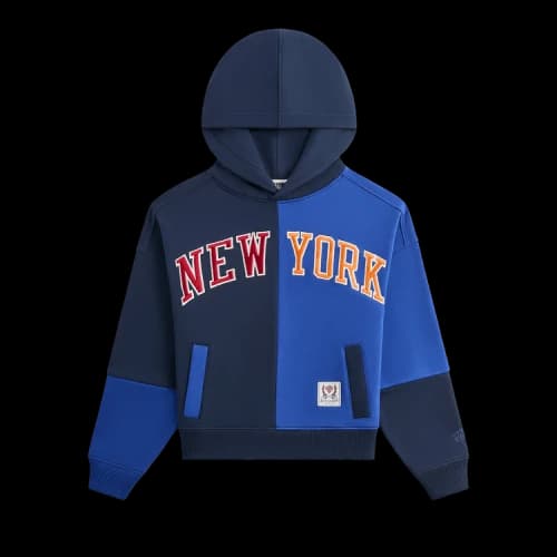 Kith For The New York Knicks Mash Up Nelson Hoodie 'Nocturnal'