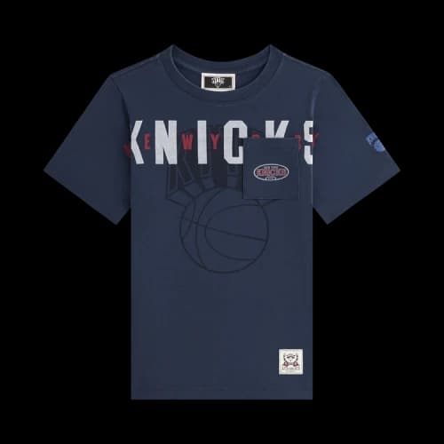 Kith For The New York Knicks Vintage Pocket Tee 'Nocturnal'