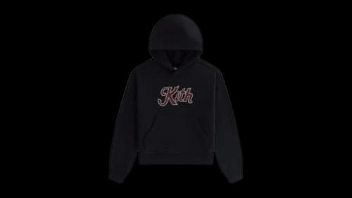 Kith Kithmas Kids Crystal Nelson Hoodie Black