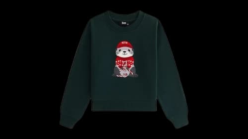 Kith Kithmas Kids Otter Nelson Crewneck Stadium