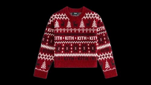 Kith Kithmas Kids Fair Isle Chenille Crewneck Allure