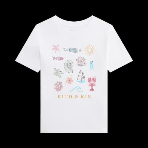 Kith & Kin Beach Tee 'White'