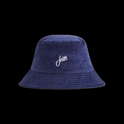 Kith Kids Cord Bucket Hat 'Peacoat'