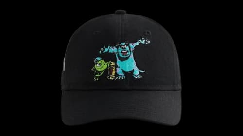 Kith x Disney Kids New Era Pixar Monsters Inc. 9Twenty Cap Black
