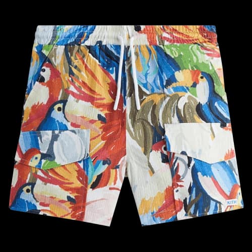 Kith Kids Aop Cargo Short 'Voyage'