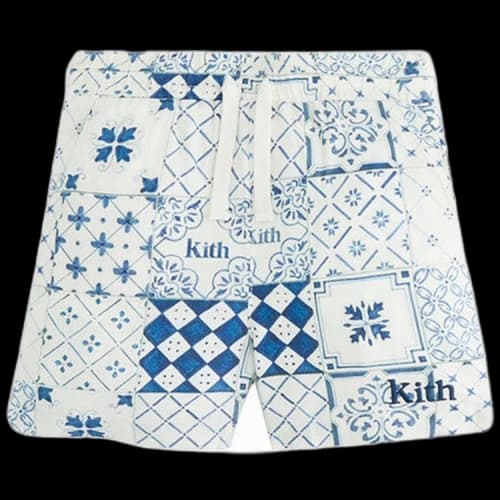 Kith Kids Baby Azulejo Tiles Camp Short 'Sandrift'