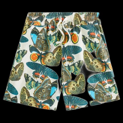 Kith Kids For AMNH Camp Short 'White'