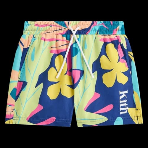 Kith Abstract Tropical Kai Swim Trunk 'Multi'