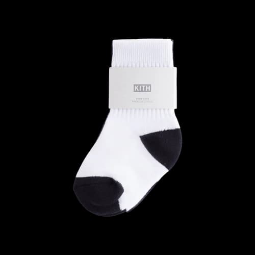 Kith 2-Pack Classic Crew Socks 'White'