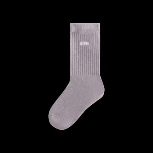 Kith Classic Crew Socks 'Argon'