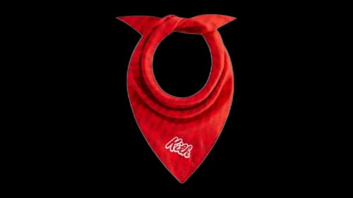 Kith Treats Kellogg’s Frosted Flakes Cereal Tony the Tiger Printed Bandana Candy Apple