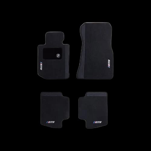 Kith & Racemark For BMW Floor Mat Set 'Black'