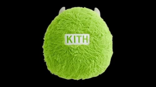 Kith x Disney Pixar Mike Wazowski Pillow Multicolor