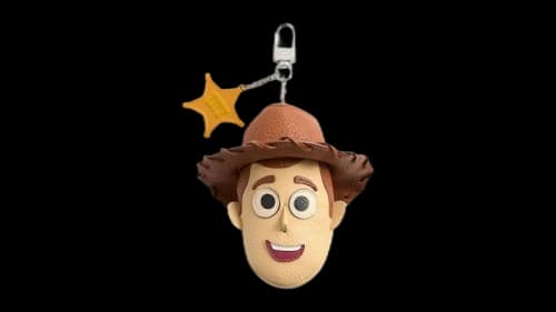 Kith x Disney Pixar Woody Leather Key Charm Multicolor