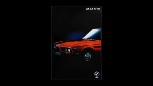 Kith x BMW CSi 3.0 Poster Multi