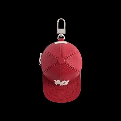 Kith For The New York Yankees Baseball Cap Leather Pouch 'Fame'