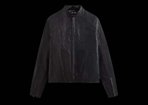 Kith x Batman Wayne Industries Moto Jacket Black
