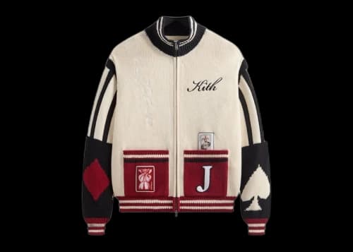 Kith x Batman Joker Wyona Full Zip Sweater Sandrift