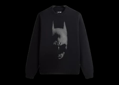 Kith x Batman Lewis Sweater Black