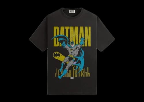 Kith x Batman Classic Vintage Tee Black