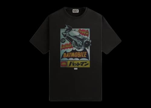 Kith x Batman Japanese Vintage Tee Black