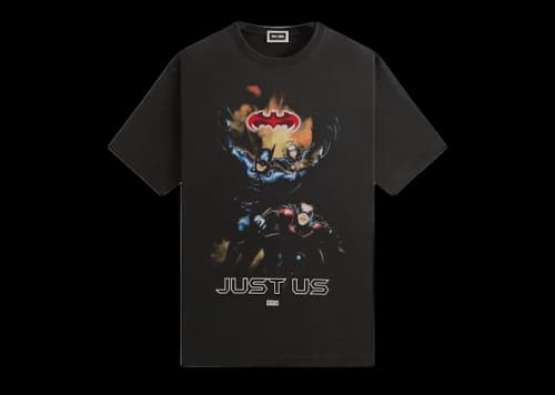 Kith x Batman Just Us Vintage Tee Black