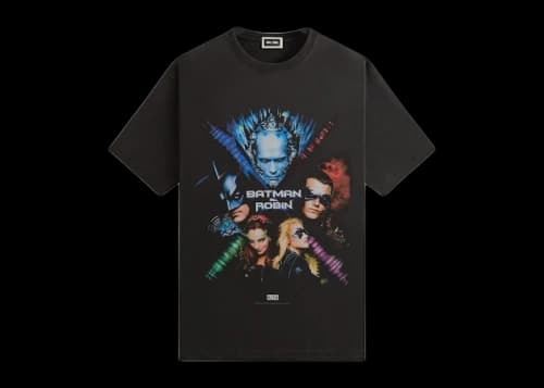 Kith x Batman And Robin Vintage Tee Black