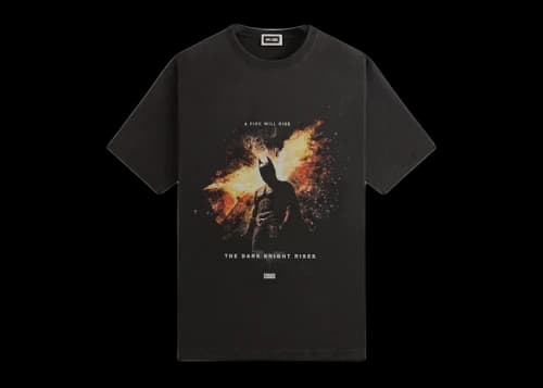 Kith x Batman Dark Knight Rises Vintage Tee Black