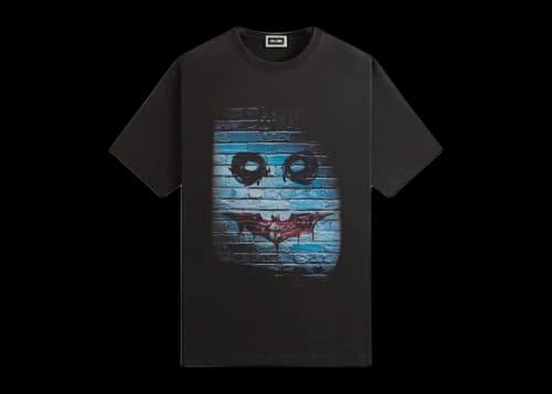 Kith x Batman Dark Knight Teaser Vintage Tee Black