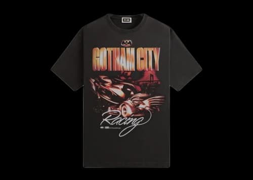 Kith x Batman Batmobile Vintage Tee Black
