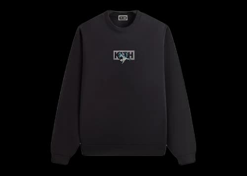 Kith x Batman Classic Vintage Nelson Crewneck Black