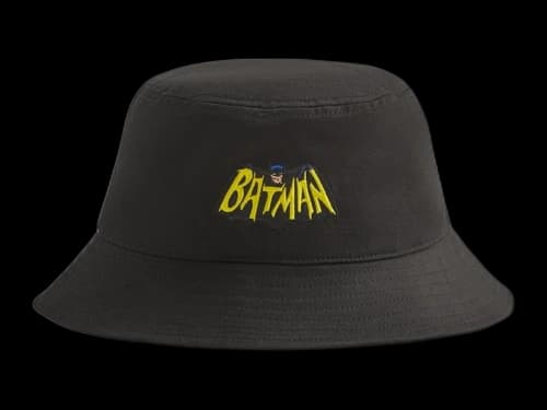 Kith x Batman Dawson Bucket Hat Black
