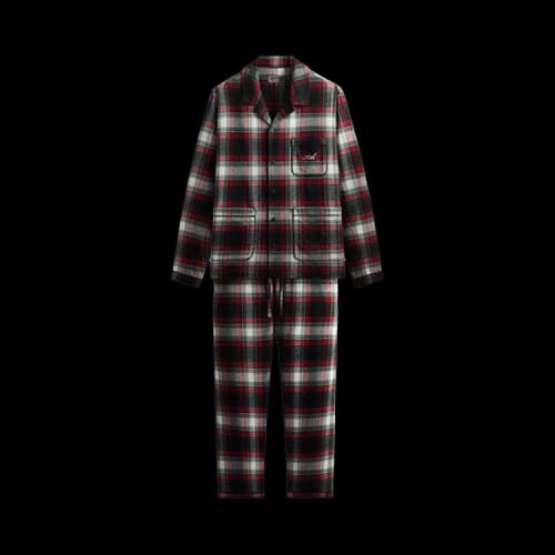 Kith Kithmas Plaid Pajama Set 'Black'