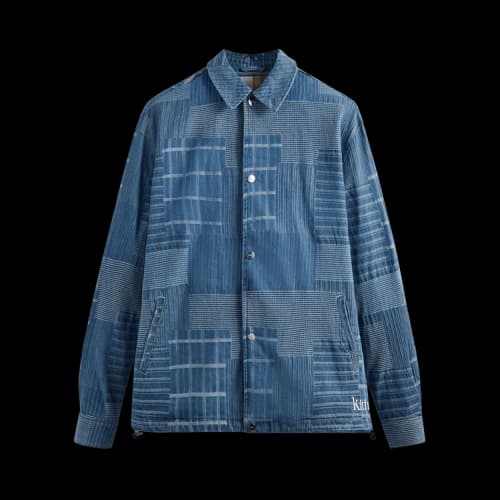Kith Japanese Indigo Jacquard Coaches Jacket 'Indigo'