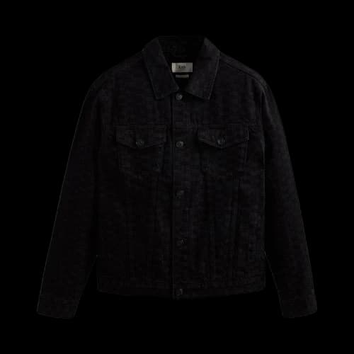 Kith Classic Logo Monogram Laight Denim Jacket 'Black'
